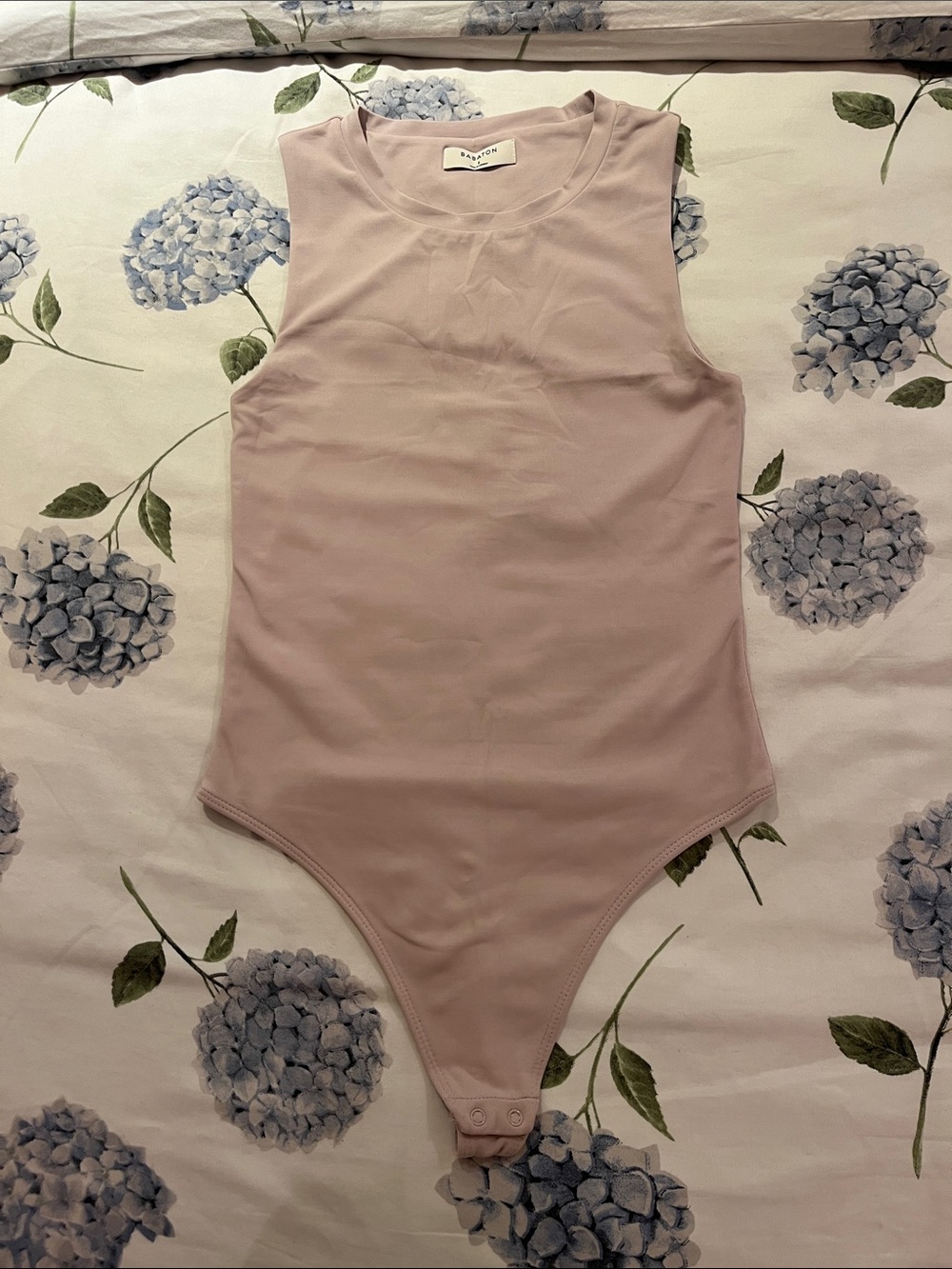 Babaton Sleeveless One-Piece Bodysuit in Lavender